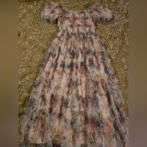 Ivy City Co Floral Maxi Dress - Multicolor